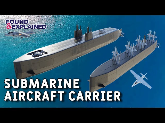This Aircraft Carrier Could Go Underwater... IMPOSSIBLE Submarine Aircraft Carrier - An 1 + An 2