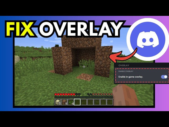 Why The Discord Overlay Doesnt Work In Minecraft
