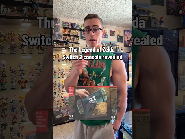 The Legend of Zelda Switch 2 console is real.
