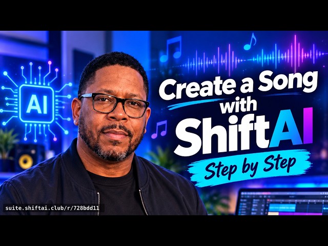 How to Use ShiftAI to Make a Song to promote your business | Easy Walkthrough