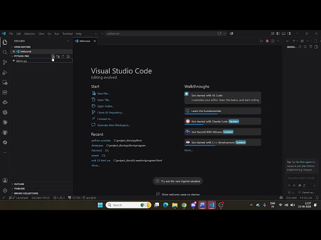 Python First Program | How to Write Your First Python Program