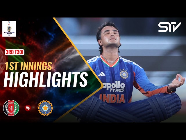 1st Innings Highlights | Afghanistan vs India | Match 03 | T20I Series 2026 | ACB | M9N1K