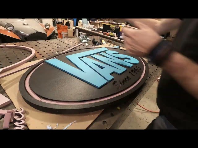 Vans Sign Construction FINAL