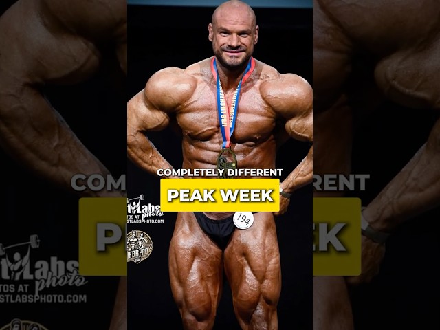 Completely Different Peak Week