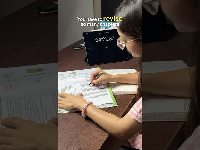 how to Revise WHOLE Syllabus in JUST ONE DAY (MIDTERM EXAM) 😱#ektasoni#studymotivation #timetable