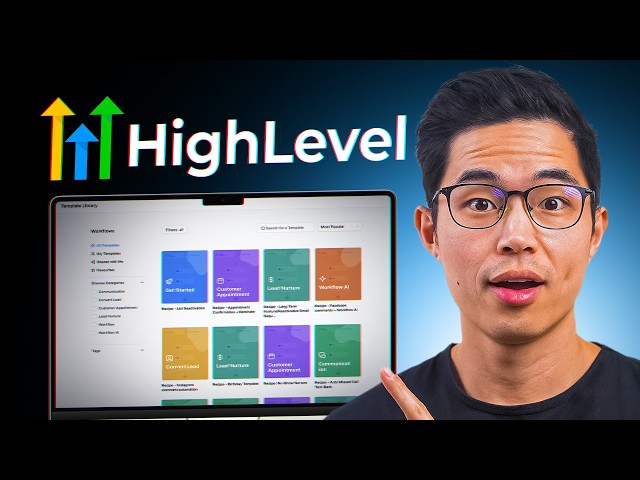 The ONLY GoHighLevel Tutorial You Need: How to Use High Level For Beginners!
