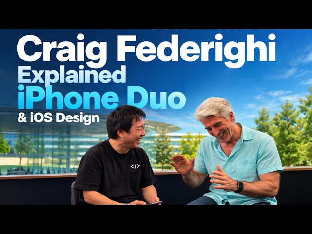I Asked Craig Federighi Why iPhone Still Can’t Swipe Back from the Right