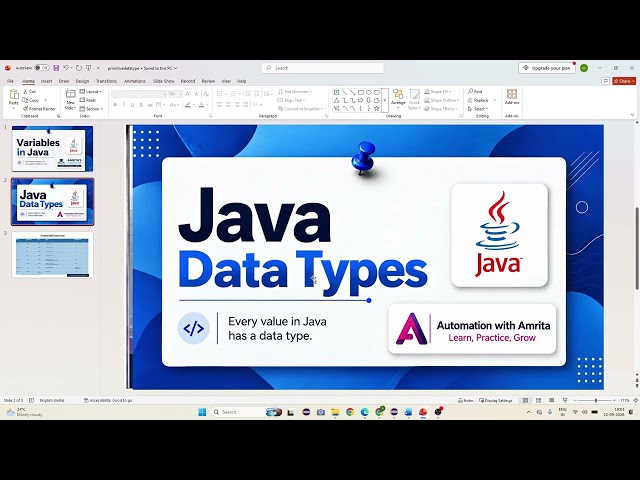 Java Data Types Explained | Primitive Data Types in Java for Beginners