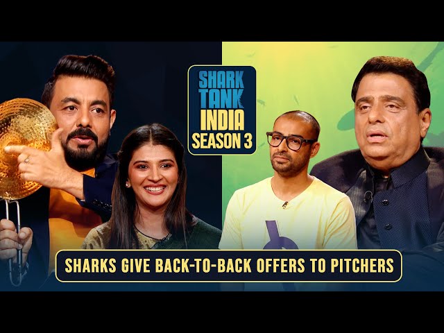 Shark Ronnie का Pitcher के लिए एक Incredible Offer | Shark Tank India S3 | Compilation