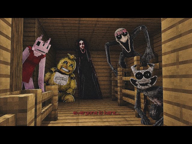 What if I add 5 Horror Mods in a single world...Part 1 (Bedrock Edition)
