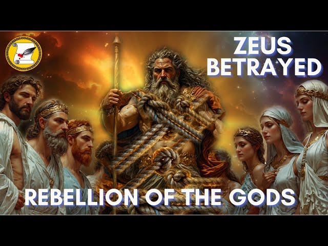 Greek Mythology: ZEUS BETRAYED - THE REBELLION  OF THE GODS!