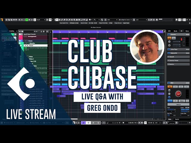 September 25 2026 Club Cubase Live Stream
