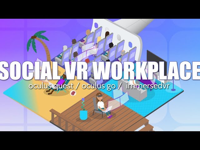Co-Work in a Virtual Coffee Shop With Real People! // Immersed VR / Oculus Quest and Go