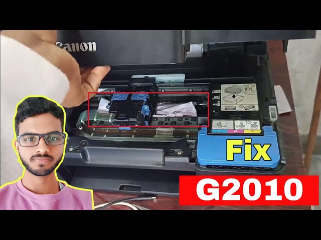 How to remove paper stuck in the printer? || Canon G2010 me Paper fas jaye to kaise nikale
