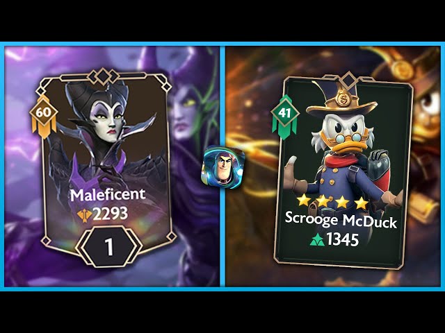 Maleficent Level 60 & Scrooge Rank Up!  | Disney Mirrorverse