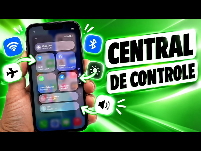 HOW TO OPEN AND USE THE IPHONE CONTROL CENTER QUICK SHORTCUTS (STEP BY STEP)