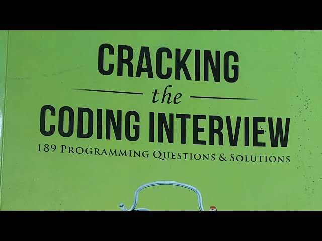 'Cracking the Coding Interview' Book Review. Don't buy the book without knowing content