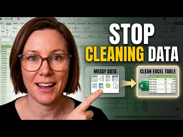 I'm a CPA: I Never Clean Finance Data Manually Anymore (Power Query)
