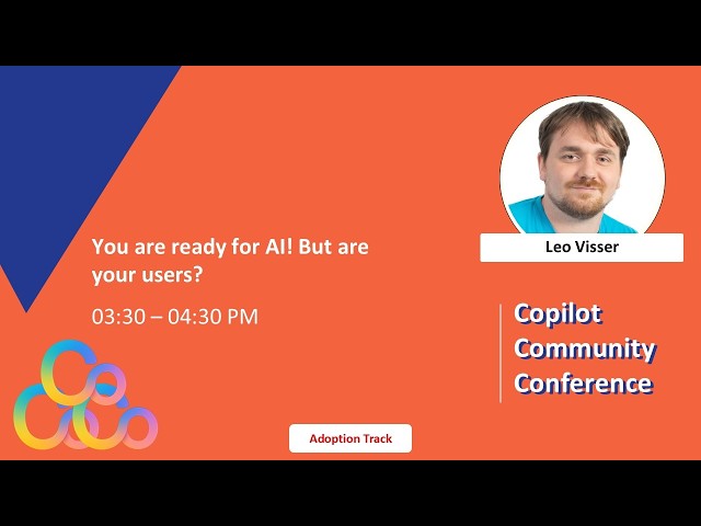 Leo Visser - You are ready for AI! But are your users?