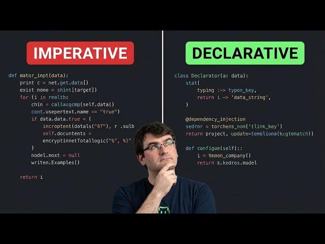 Dom Weldon: Why & how,  your Python code should be Declarative in the Age of Gen. AI