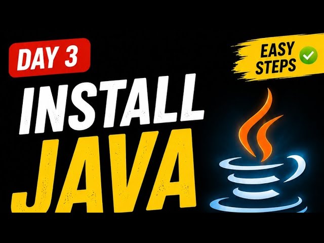How to Install Java in Windows? 🚀 | Java Series Day 3 | Telugu
