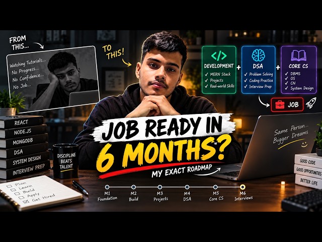6 Months to Job Ready? Here’s My Exact Plan