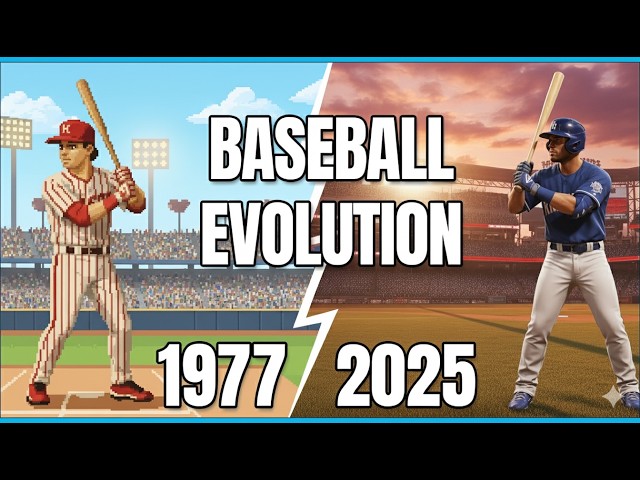 Evolution of Baseball Video Games [1977–2025]