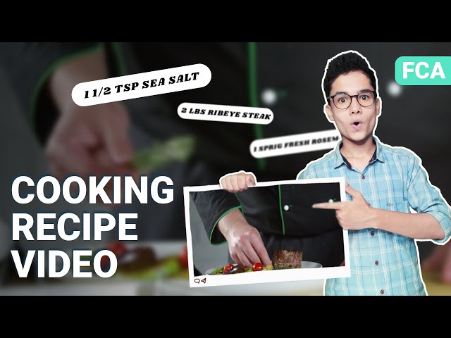 Create a Cooking Recipe Video | Filmora Creator Academy