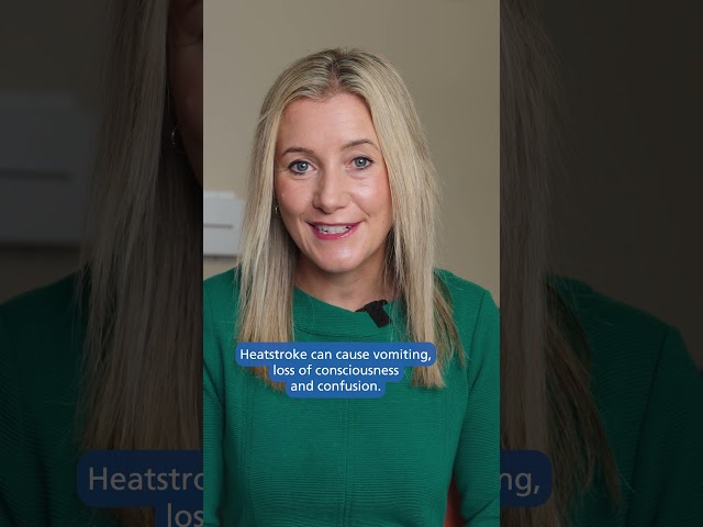 Can heatstroke cause confusion, vomiting or loss of consciousness? #shorts