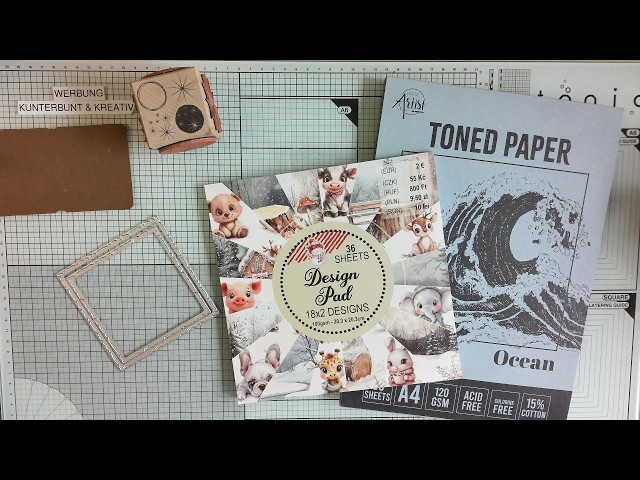 ❣️ Magical card with the new paper from Tedi ❣️