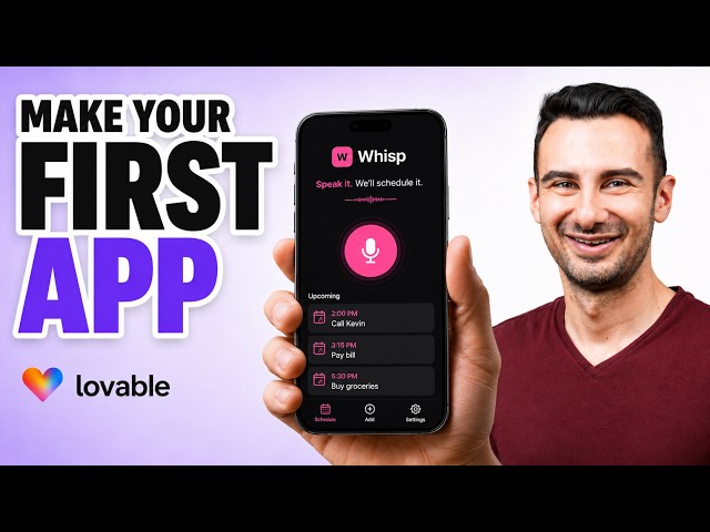 Lovable AI Tutorial for Beginners - Build Your First App