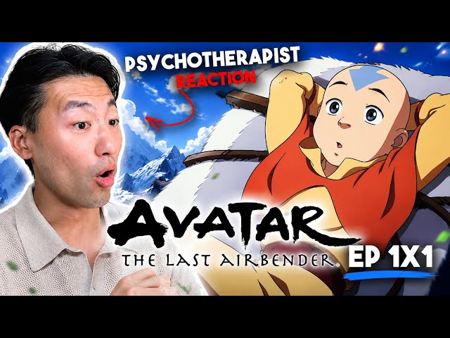100 YEARS LATER?! | Therapist REACTS to Avatar The Last Airbender Episode 1 | First Time Watching