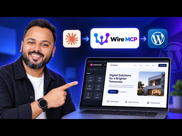 How to Build a WordPress Website with Claude AI (Wire MCP Tutorial)