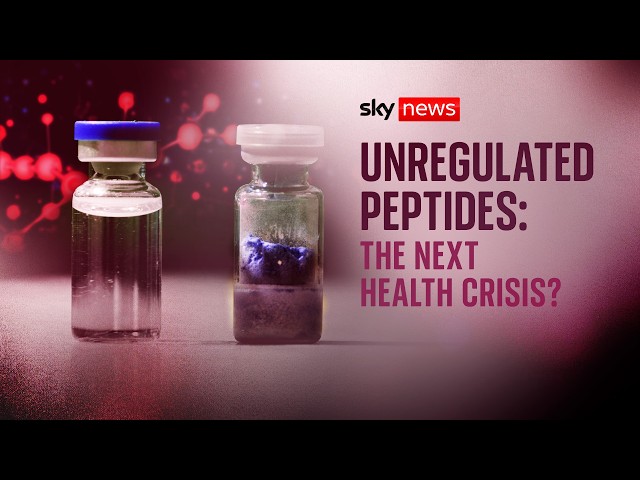 Sky News takes unregulated peptides bought online to UK lab for testing