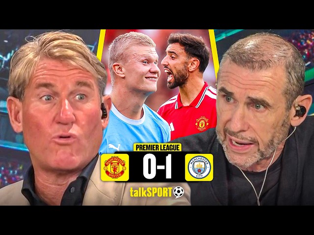 Simon Jordan & Martin Keown REACT to Man United's CONTROVERSIAL DEFEAT to Man City and red card SAGA