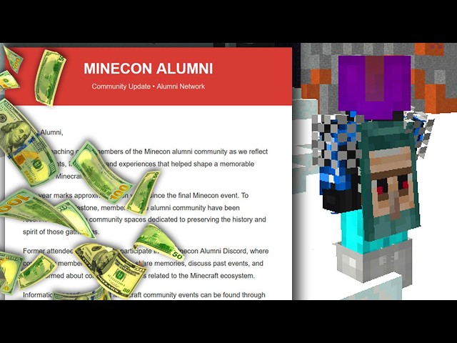 The Minecon Alumni SCAM