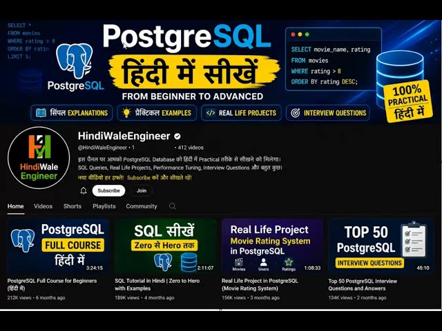 Learn PostgreSQL 2X Faster with Free ChatGPT | Real Examples | PostgreSQL + ChatGPT