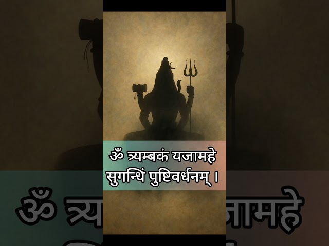 మహా మృత్యుంజయ మంత్రం #mantra #lordshiva #devotional #shortsfeed #shortvideo #mrutyunjaya