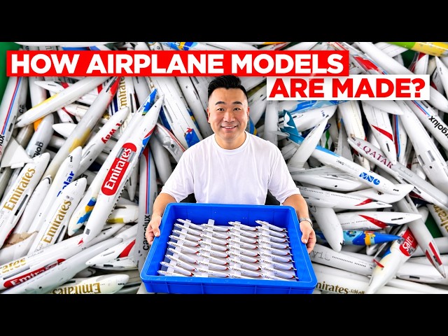 How Die Cast Airplane Models Are Made? World’s Biggest Model Collection