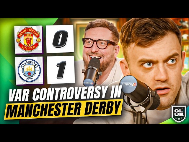 10-MAN CITY DOMINATE UNITED! | Man Utd 0 - 1 Man City | The Club Livestream Highlights