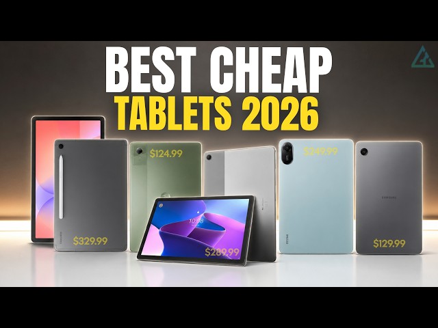 [Top 5] Best Cheap Tablets 2026 - Best Budget Android Tablets Worth to Buy in 2026!