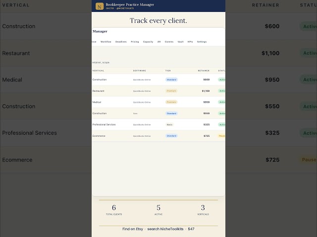 Bookkeepers lose a week every month chasing clients