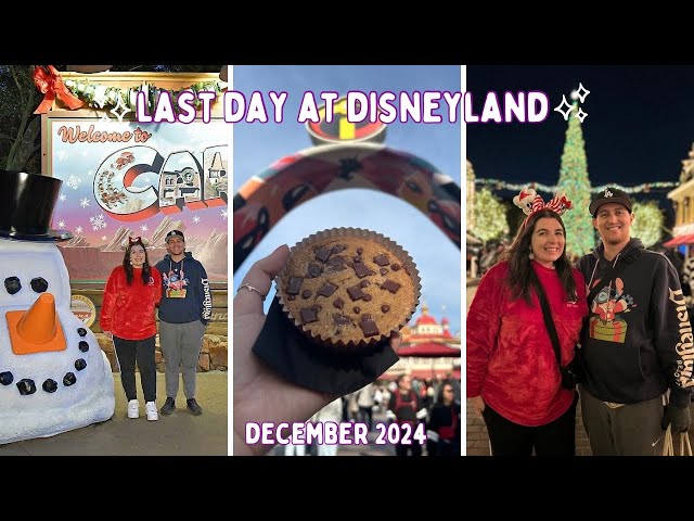 Last Day In Disneyland, Tiana's Palace, Cocina Cucamonga, & Fire of the Rising Moon | DAY11&12 DEC24