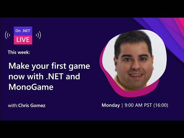 Make your first game now with .NET and MonoGame