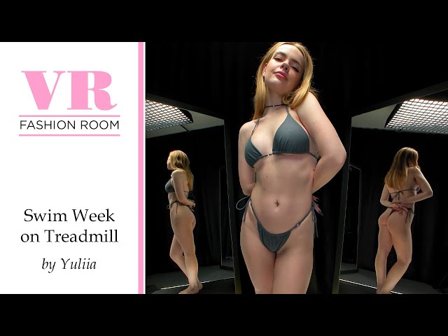 VR Fashion Room. Swim Week on the Treadmill by Yuliia