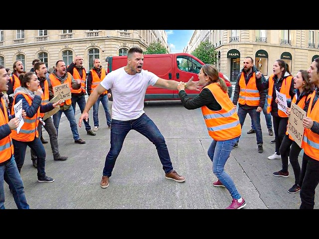 When Bystanders FIGHT BACK Against Protestors !