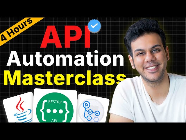 Rest Assured Masterclass: Build API Automation Framework  (Part 1) #sdet #apitesting