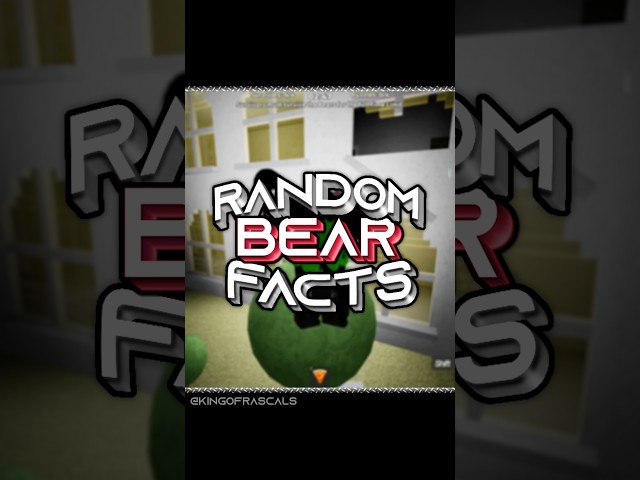 RANDOM BEAR FACTS / PART 3 #bearalpha #roblox #bearroblox