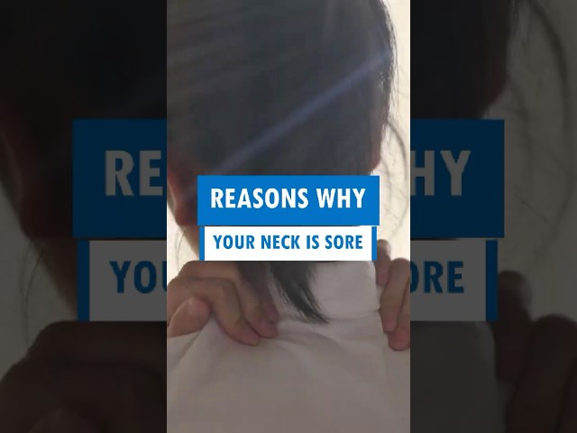 This is why your neck is sore #shorts