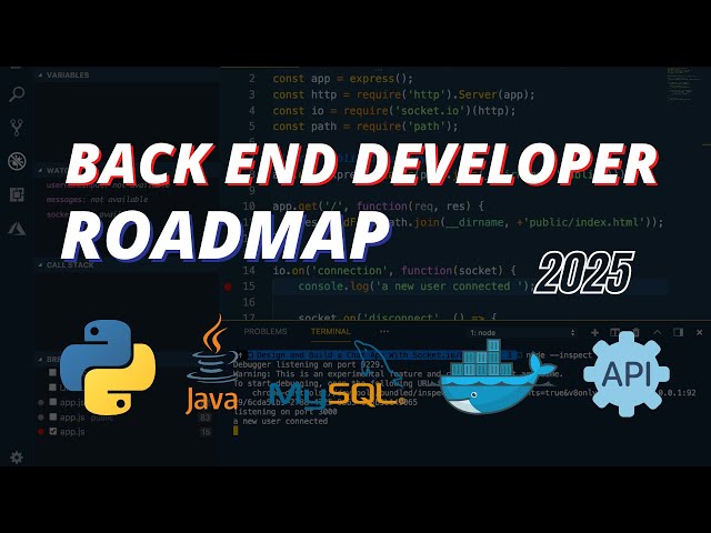 Backend Developer Roadmap 2025 | Complete Step-by-Step Guide to Become a Backend Web Developer
